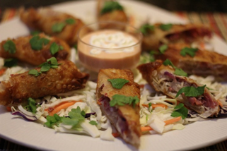 Best Corned Beef and Cabbage Egg Rolls Recipe