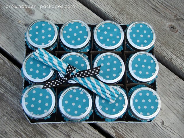 cupcake liner drink covers