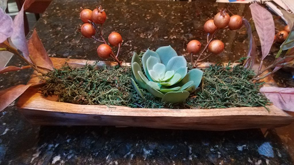 Making Dough Bowls With Faux Succulents