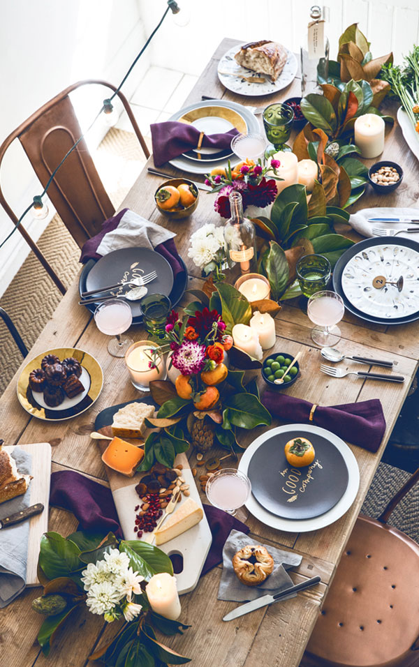 Farmhouse Thanksgiving Table Setting Decor Ideas