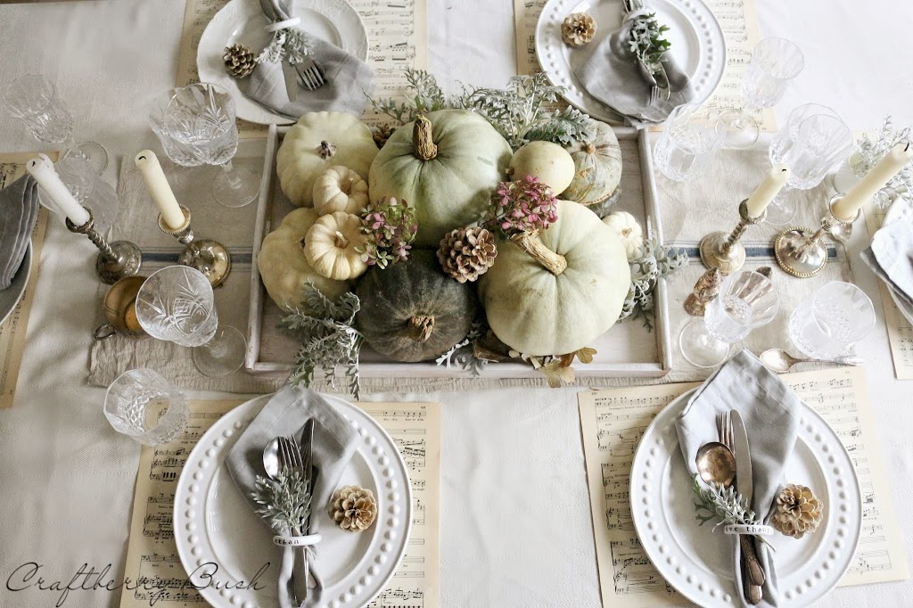 Beautiful Thanksgiving Table Setting Decor Ideas