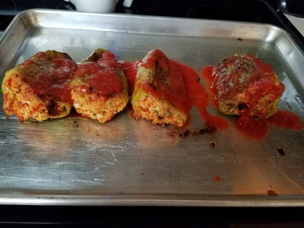 Stuffed Frying Peppers