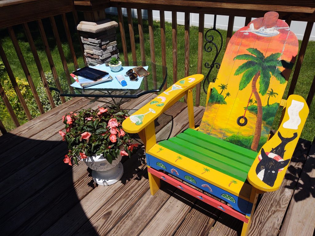 patio and deck outdoor reading nook