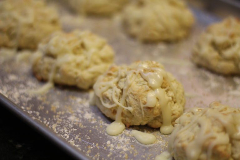 Glazed Orange Scones