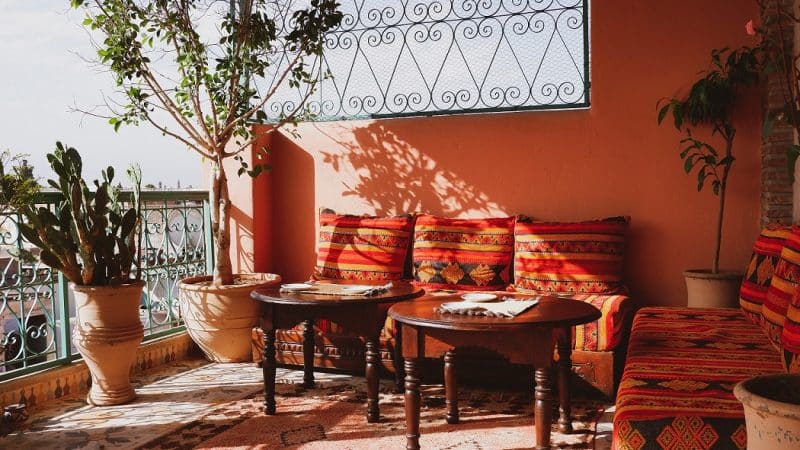 boho outdoor living spaces ideas