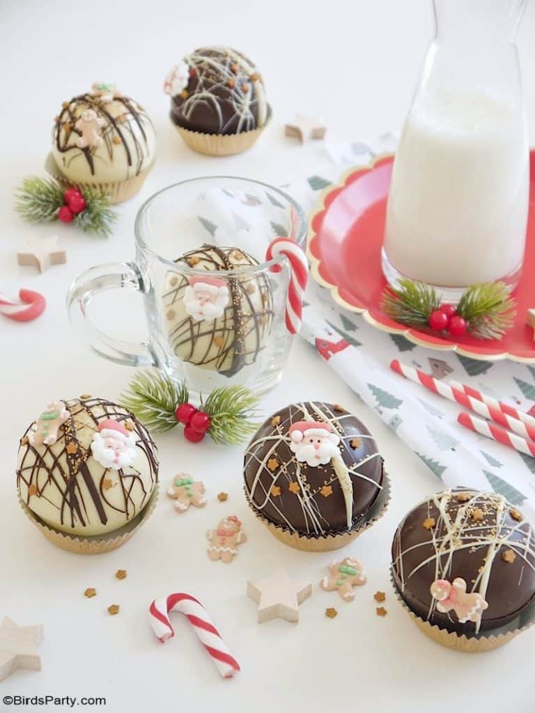 christmas hot cocoa bombs recipe