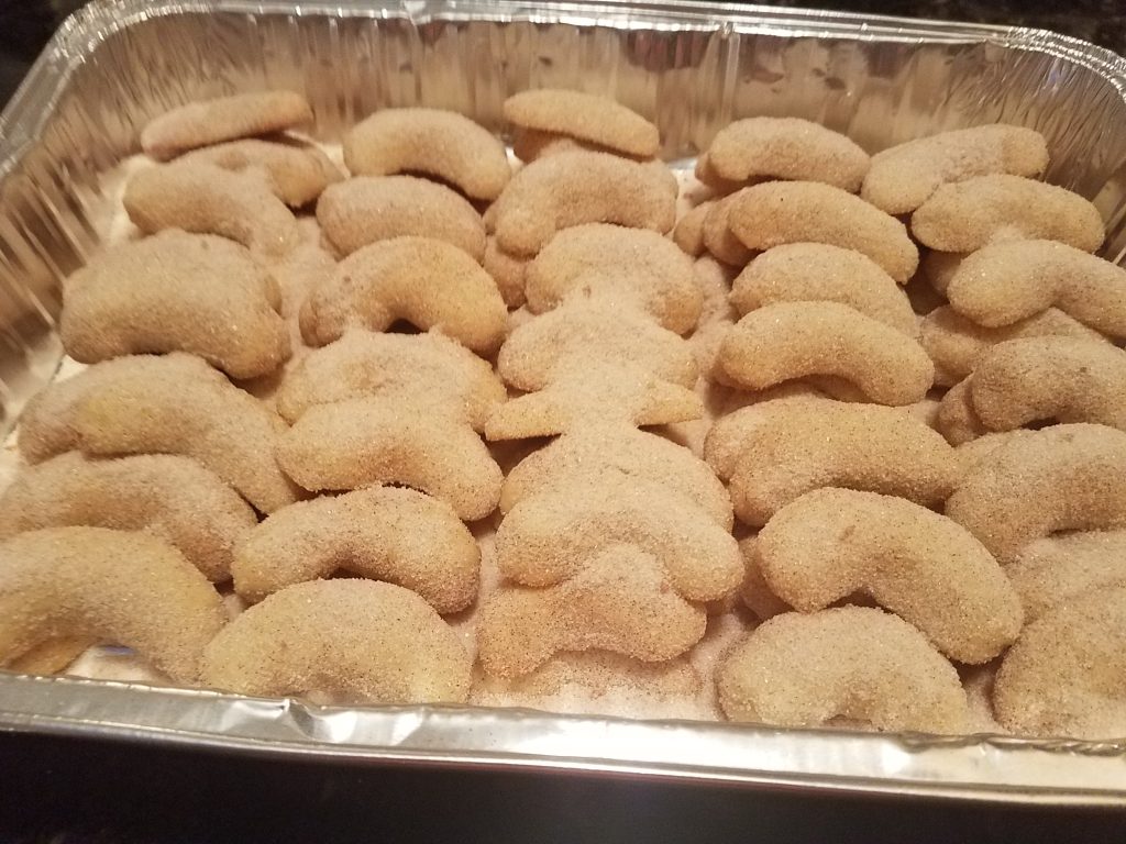 Cinnamon Crescent Butter Cookies