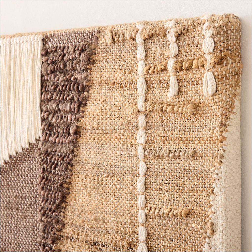 modern boho wall hanging