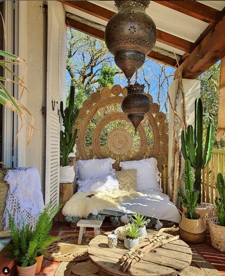 Boho Outdoor Living Space Ideas for Patios and Backyards