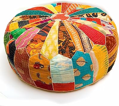 Modern Boho Poufs