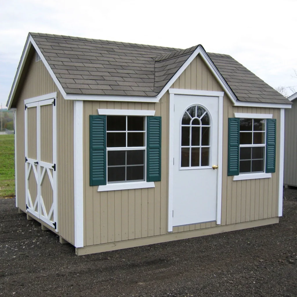 spruce up your backyard shed