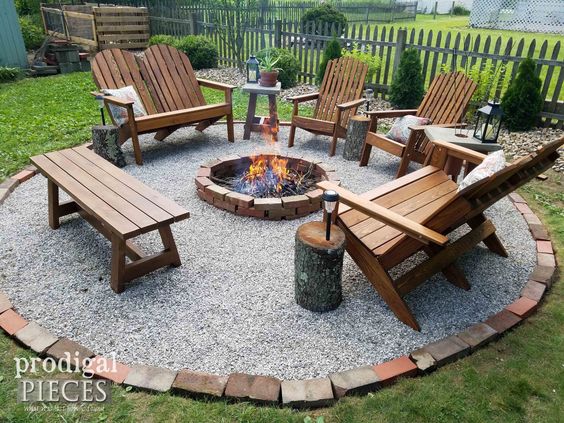 build a stone fire pit