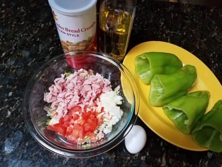 Italian Stuffed Frying Peppers Cubanelles