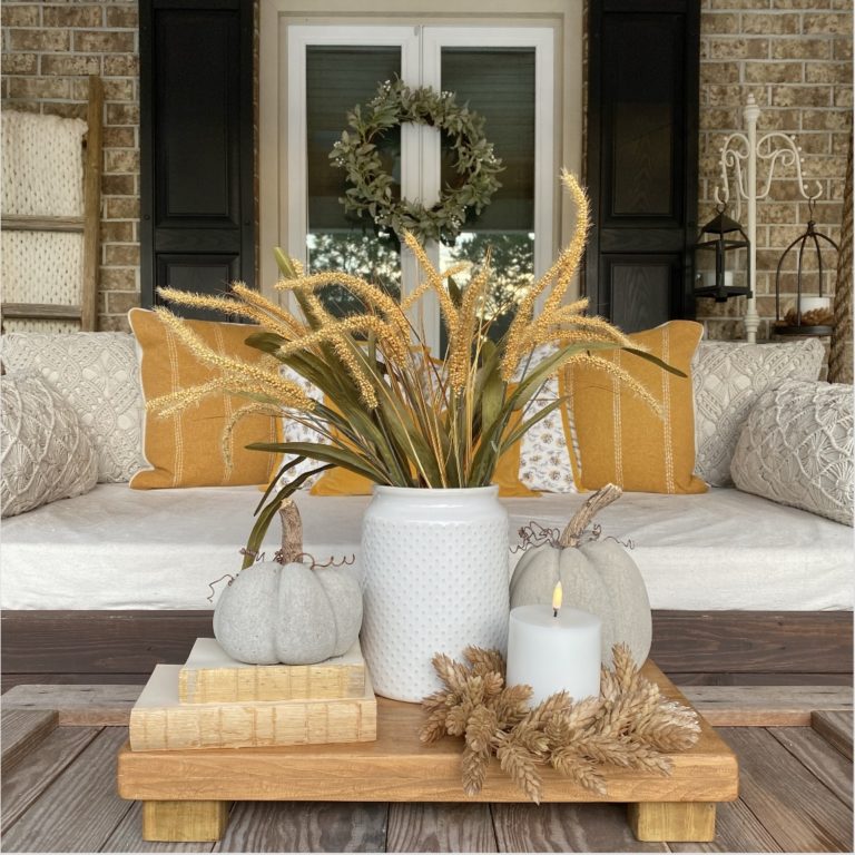 Fall Vignette Porch