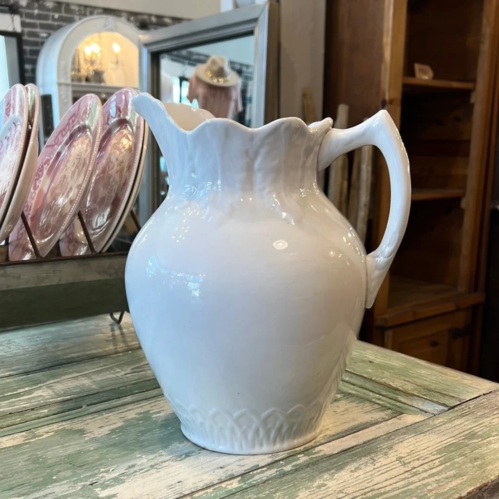 ironstone pitcher