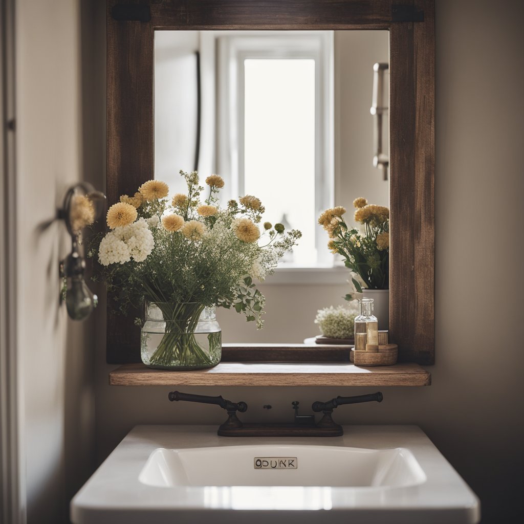 Modern Farmhouse Powder Room