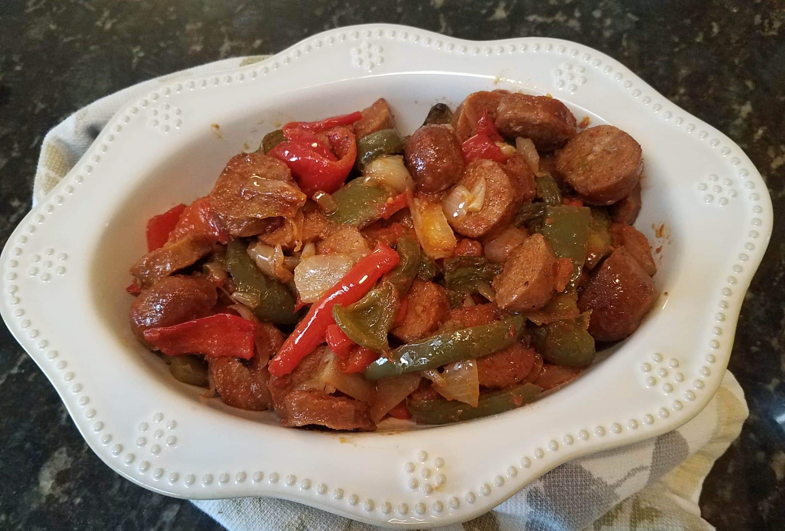 sheet pan sausage peppers scaled 1