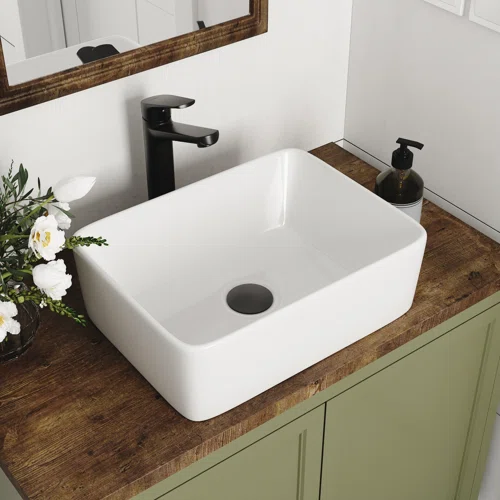 small square sink