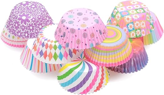 cupcake liner crafts colorful