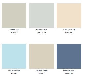 Behr paint coastal colors 1