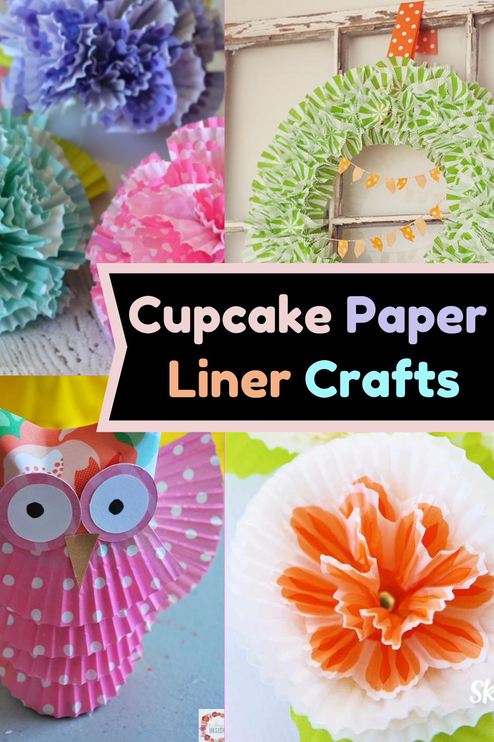 Cupcake Paper Liner Crafts