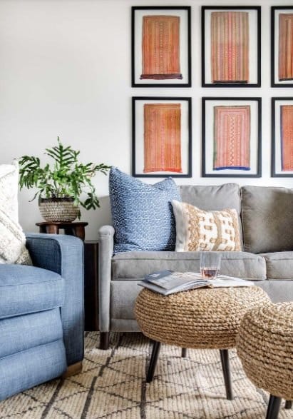 boho decor for living rooms