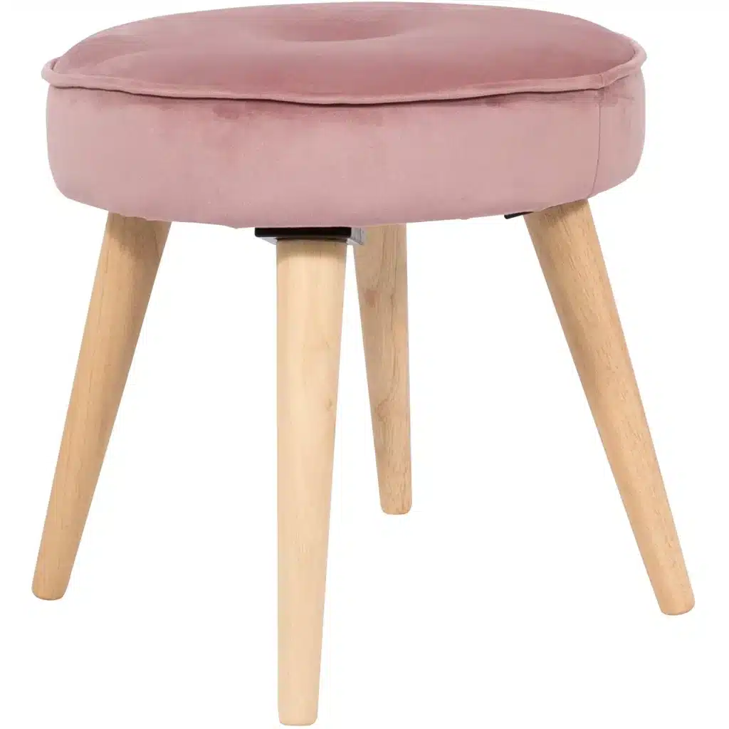 foot stool pink