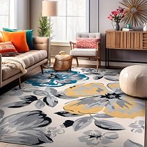 floral area rug