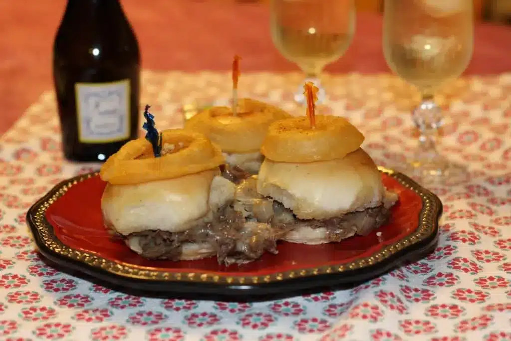 cheesesteak sliders