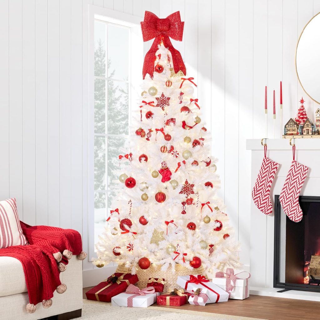 White Christmas Tree Decorating Ideas