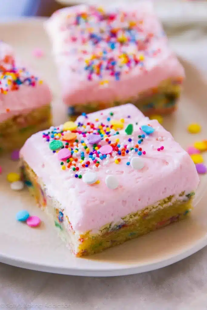 frosted sugar cookie bars