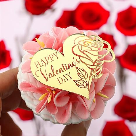 Valentine's Day Cupcake Toppers