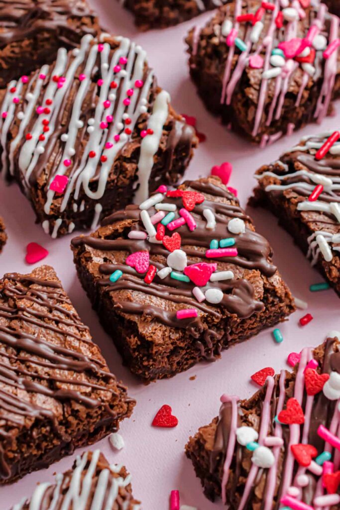 valentine brownies 1