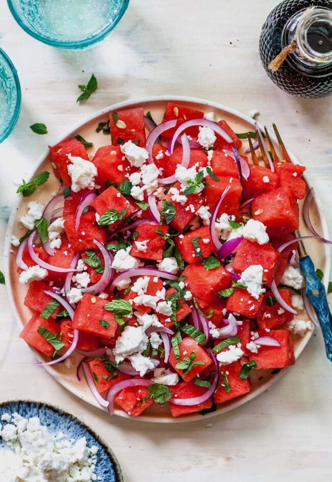 Watermelon & Feta Summer Salad