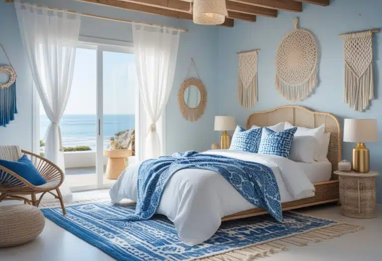 Boho Chic Coastal Bedroom